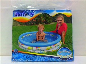 Picture of Basen dmuchany wzór ocean 102x25 cm