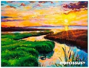 Picture of Teczka kopertowa PP A6 Rzeka Vista Narcissus