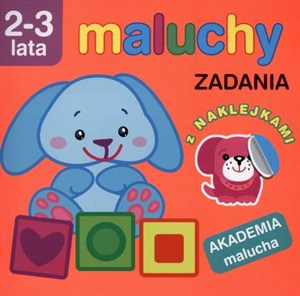 Obrazek Maluchy Zadania z naklejkami 2-3 lata