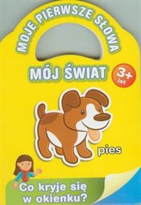 Obrazek Moje pierwsze słowa Mój świat wiek 3+. Co kryje się w okienku?