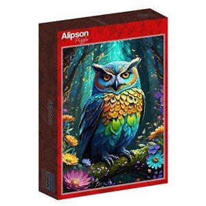 Picture of Puzzle 500 Niebieska sowa