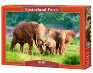 Picture of Puzzle Elephant-Family 500