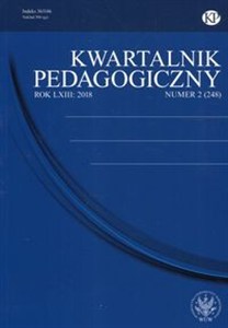 Obrazek Kwartalnik Pedagogiczny 2018/2