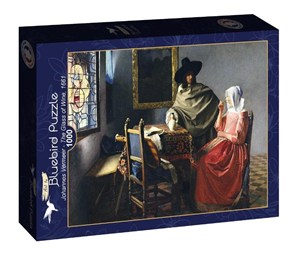 Obrazek Puzzle 1000 Kieliszek wina, Vermeer