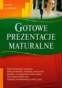 Obrazek Gotowe prezentacje maturalne