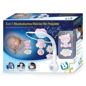 Picture of Projektor Muzyczna Karuzelka różowa