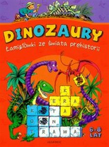 Obrazek Dinozaury Łamigłówki ze świata prehistorii