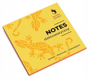 Picture of Notes elektrostatyczny pomarańczowy 100 karteczek