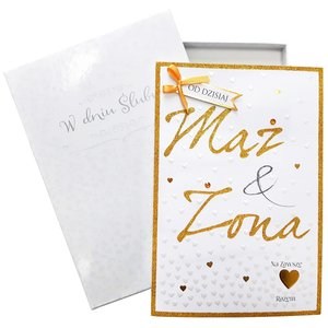 Obrazek Karnet - Ślub