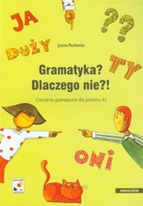 Obrazek Gramatyka Dlaczego nie Ćwiczenia gramatyczne dla poziomu A1