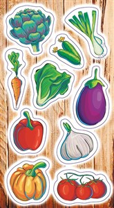 Picture of Naklejki Warzywa