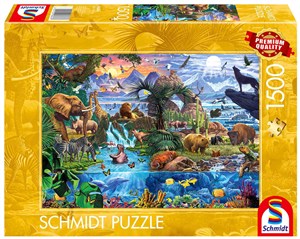 Obrazek Puzzle 1500 PQ Świąt Zwierząt 113389