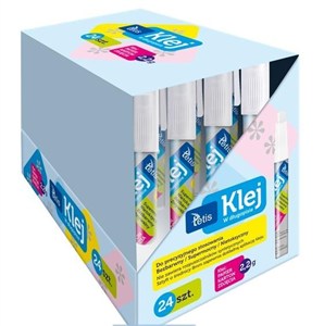 Obrazek Display Klej w długopisie BG150-S 24 sztuki