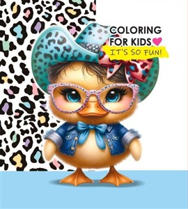 Obrazek Kolorowanka 140x140 Kaczuszka