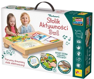Picture of Montessori Biurko aktywności 3w1
