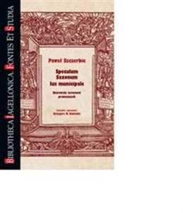 Obrazek Speculum Saxonum Ius municipale Skorowidz terminów prawniczych