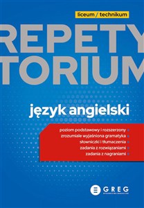 Obrazek Język angielski. Repetytorium. Liceum/technikum wyd. 2025