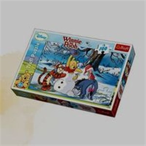 Obrazek Winnie the Pooh Puzzle 100 Zimowe zabawy