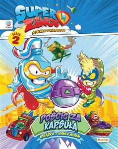 Obrazek SuperZings. Książka z naklejkami. Seria 2