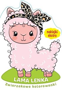Obrazek Zwierzakowe kolorowanki. Lama Lenka