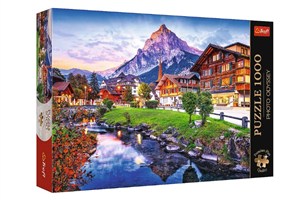 Picture of Puzzle 1000 Premium Plus Quality Photo Odyssey: Alpejskie miasteczko, Szwajcaria