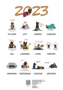 Picture of Kalendarz 2023 ścienny Torbacz Wombat