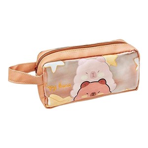 Obrazek Piórnik transparentny Kapibara