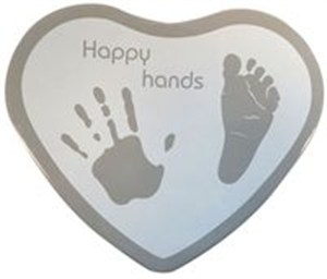Obrazek Odcisk dłoni Happy Hands szary