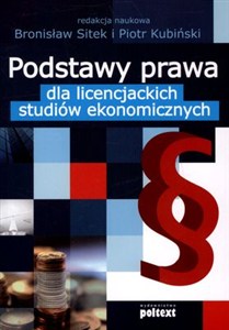 Obrazek Podstawy prawa dla licencjackich studiów ekonomicznych
