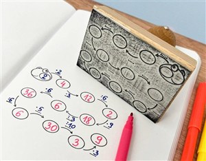 Picture of Stempel wąż matematyczny