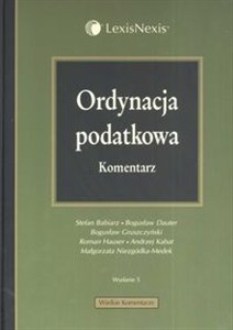 Obrazek Ordynacja podatkowa Komentarz
