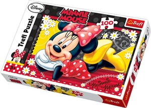 Obrazek Puzzle 100 Wesoła Minnie Minnie Mouse