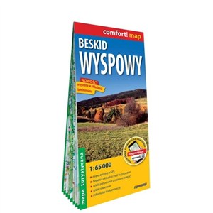 Obrazek Beskid Wyspowy laminowana mapa turystyczna 1:65 000