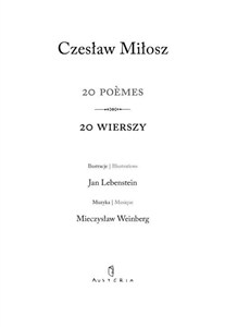 Obrazek 20 Poemes / 20 Wierszy