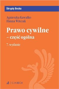 Obrazek Prawo cywilne - część ogólna