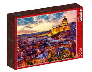 Obrazek Puzzle 1000 Watykan o zachodzie słońca