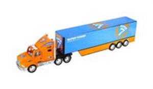 Obrazek Auto ciężarowe Kontener 1:32 pomarańczowe