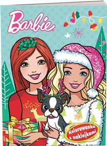 Obrazek Barbie Kolorowanka z naklejkami