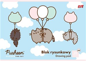 Picture of Blok rysunkowy A4/20K Pusheen (10szt)