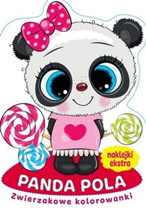 Obrazek Zwierzakowe kolorowanki. Panda Pola
