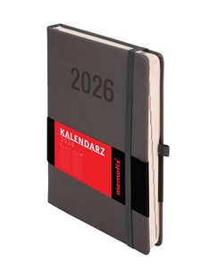 Obrazek Kalendarz 2026 Memofix A5 DNS grafitowy