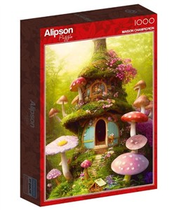 Obrazek Puzzle 1000 Dom z grzybów