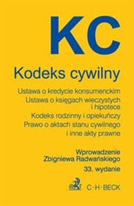 Obrazek Kodeks cywilny wprowadzenie Zbigniewa Radwańskiego