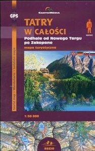 Picture of Tatry w całości Mapa turystyczna 1:50 000