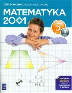 Obrazek Matematyka 2001 5 Zeszyt ćwiczeń część 1 szkoła podstawowa