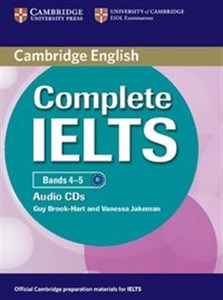 Obrazek Complete IELTS Bands 4-5 Class Audio 2CD