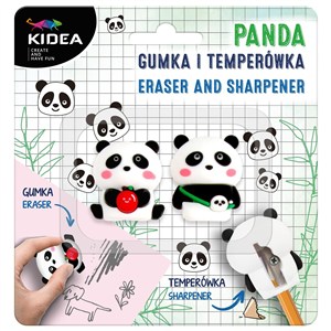 Obrazek Gumka temperówka Panda Kidea