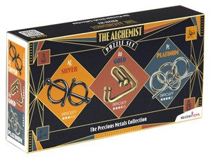 Obrazek Łamigłówka The Alchemist Puzzle zestaw 3 szt.