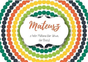 Picture of Magnes Imiona - Mateusz