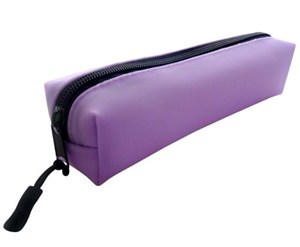 Obrazek Piórnik silikonowy fioletowy NARCISSUS